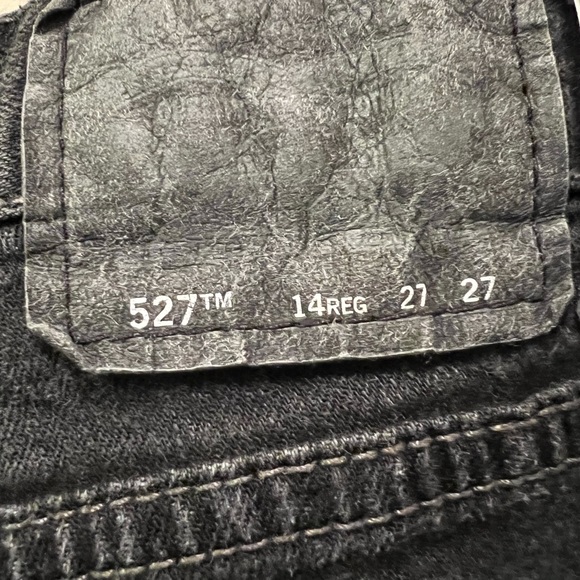 levis 511 slim fit jeans black boys 14 reg regular W27 L 27  5 pockets Straight - Picture 13 of 13